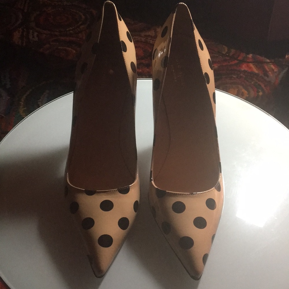 Kate Spade licorice pumps